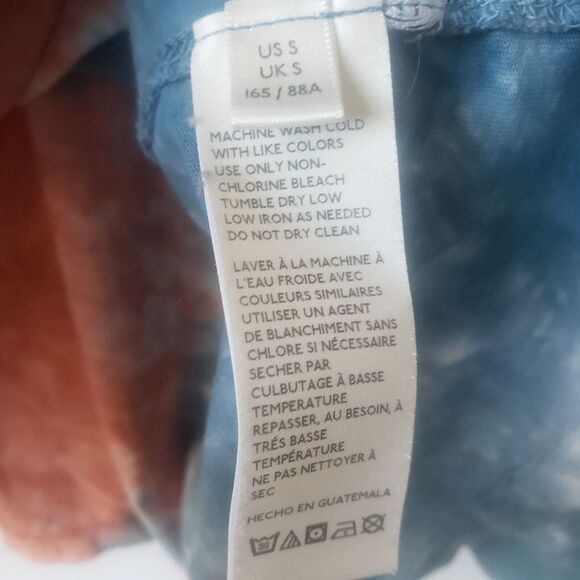 Free People Be Free Tie Dye Tee Size S - Picture 5 of 6